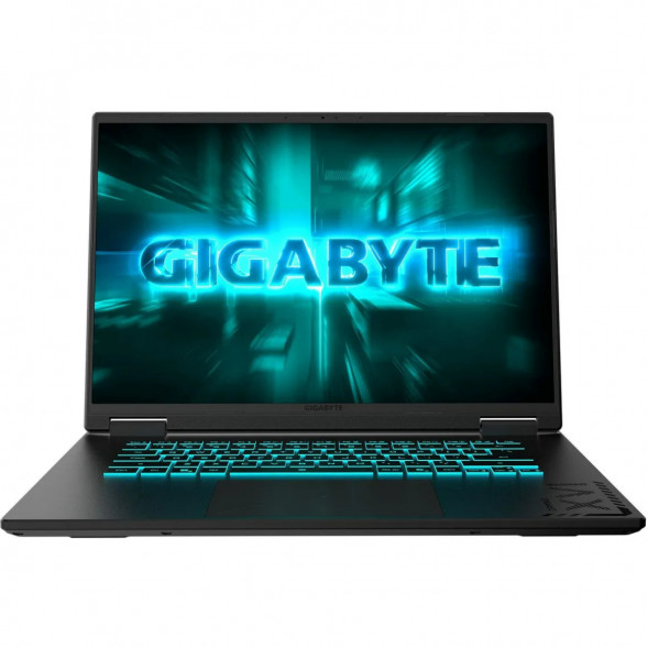 Ноутбук Gigabyte Gaming A16 GA63H (3VHK3EE893SD) (16&amp;quot;, IPS, AMD Ryzen 7 260 3.8ГГц, 8 ядер, 16ГБ DDR5, 512ГБ SSD, NVIDIA GeForce RTX 5060 - 8 ГБ, без ОС), черный в Якутске