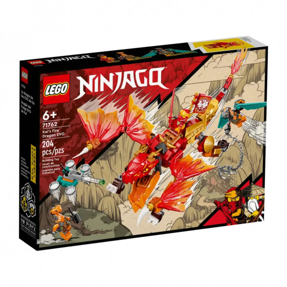Конструктор LEGO Ninjago 71762 Огненный дракон ЭВО Кая в Якутске