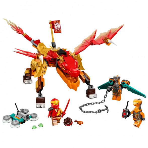 Конструктор LEGO Ninjago 71762 Огненный дракон ЭВО Кая в Якутске
