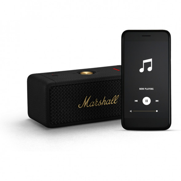 Портативная акустика Marshall Emberton II, 20 Вт, Black/Brass в Якутске