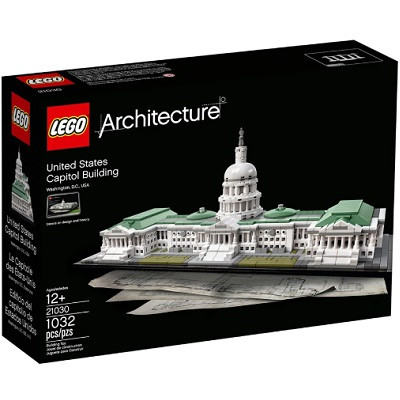 Конструктор LEGO Architecture 21030 Капитолий в Якутске
