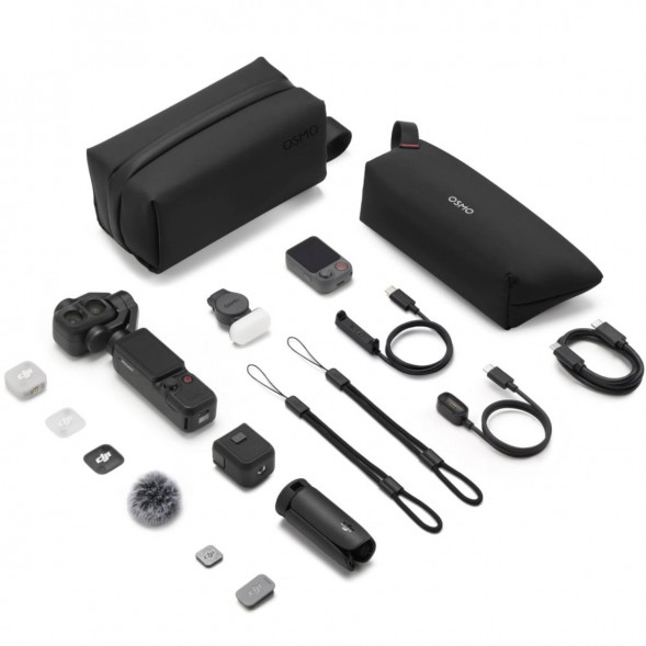 Экшн-камера DJI Osmo Pocket 4P Vlog Combo, чёрный в Якутске
