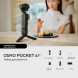 Экшн-камера DJI Osmo Pocket 4P Vlog Combo, чёрный в Якутске