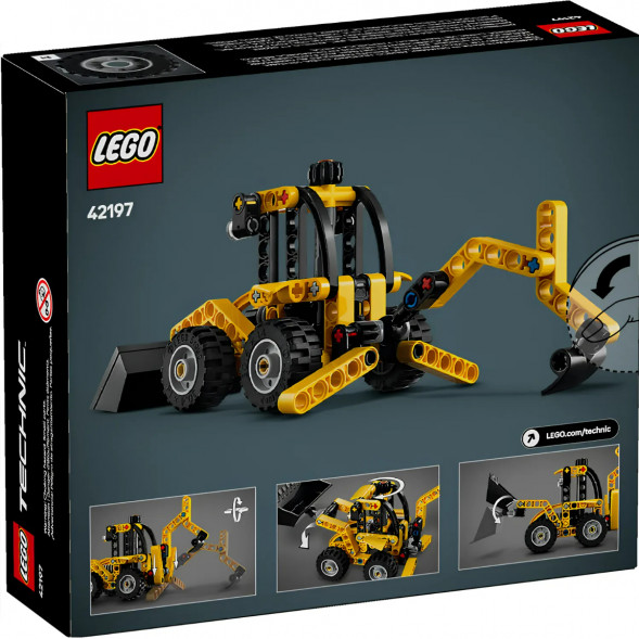 Конструктор LEGO Technic 42197 Экскаватор-погрузчик в Якутске