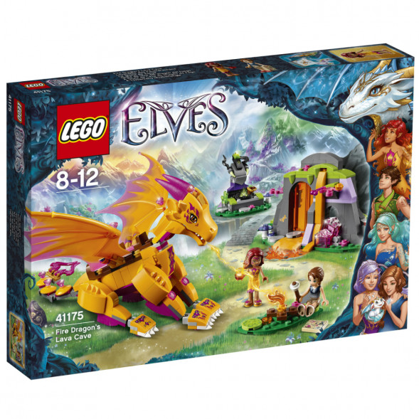 Конструктор LEGO Elves 41175 Лавовая пещера дракона огня в Якутске