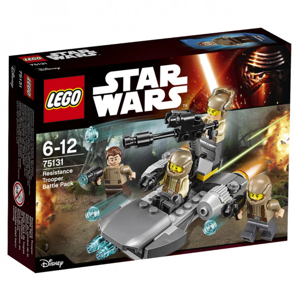 Конструктор LEGO Star Wars 75131 Боевой набор Сопротивления в Якутске
