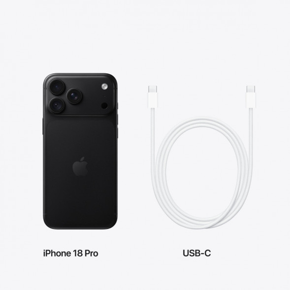 Смартфон Apple iPhone 18 Pro 256GB (eSIM), Black в Якутске