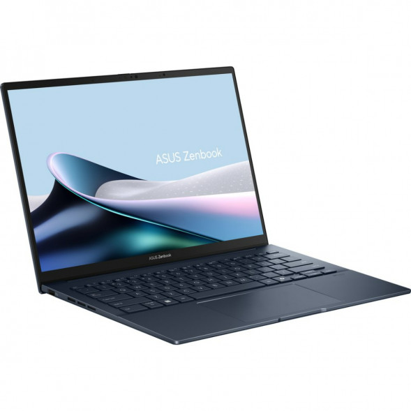 Ноутбук ASUS Zenbook 14 UX3405CA-ST1350 (14&amp;quot;, OLED, Intel Core Ultra 5 225H 1.7ГГц, 14-ядер, 16ГБ LPDDR5x, 512ГБ SSD, Intel Arc 130T, без ОС), синий в Якутске