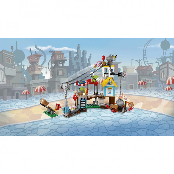 Конструктор LEGO Angry Birds 75824 Разгром Свинограда в Якутске