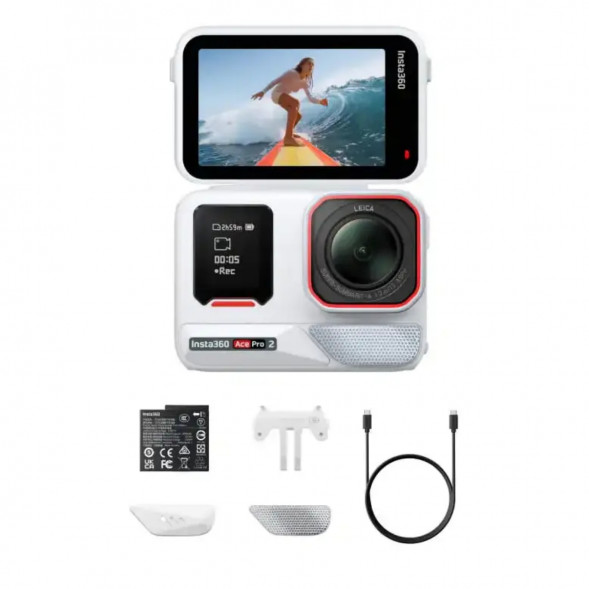 Экшн-камера Insta360 Ace Pro 2, Arctic White в Якутске