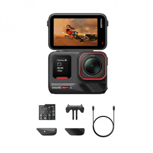 Экшн-камера Insta360 Ace Pro 2, Midnight Black в Якутске