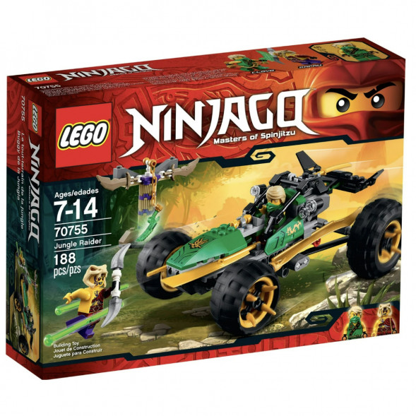 Конструктор LEGO Ninjago 70755 Тропический багги зелёного ниндзя в Якутске