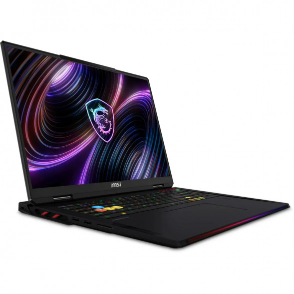 Ноутбук MSI Raider 18 Max HX A2WJ-1050RU (18&amp;quot;, IPS, Intel Core Ultra 9 290HX Plus 2.7ГГц, 24 ядра, 64ГБ DDR5, 2ТБ SSD, NVIDIA GeForce RTX 5090 - 24 ГБ, TGP 175Вт, Windows 11 Home), черный в Якутске