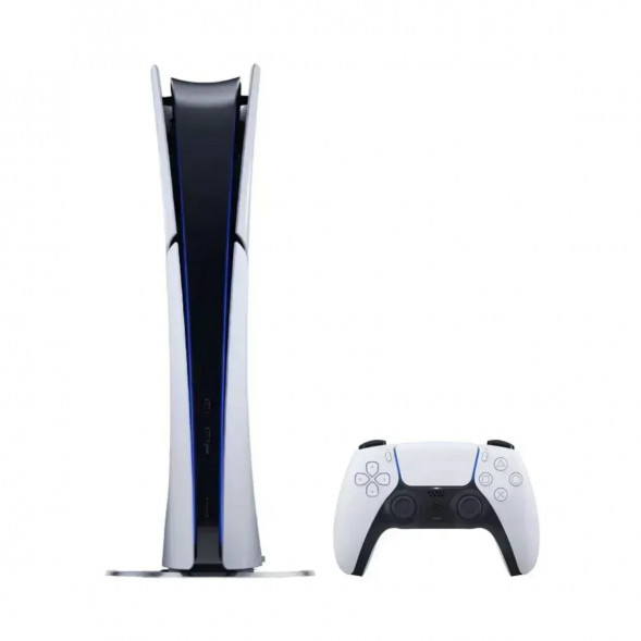 Игровая приставка Sony PlayStation 5 Slim 825 ГБ без дисковода, белый в Якутске