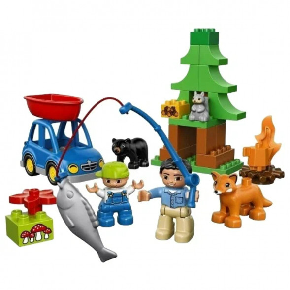 Конструктор LEGO DUPLO 10583 Рыбалка в лесу в Якутске