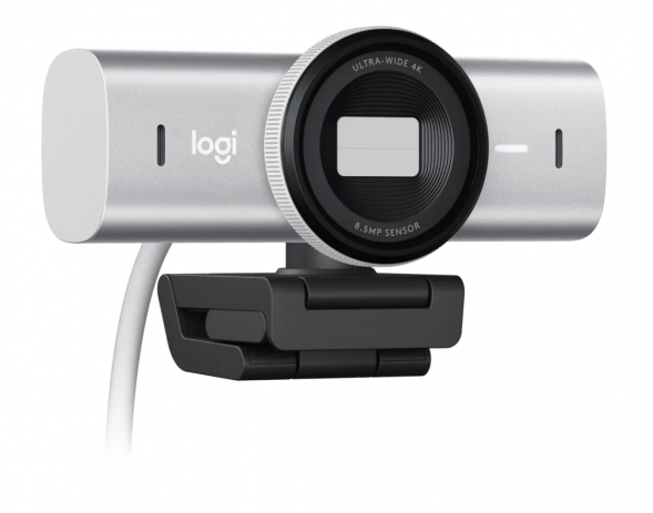 Веб-камера Logitech MX Brio 4K, Pale Grey в Якутске