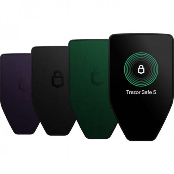 Аппаратный криптокошелек Trezor Safe 5, Green Beryl в Якутске