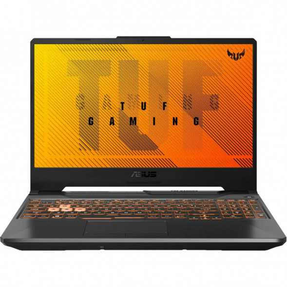 Ноутбук ASUS TUF Gaming A15 FA506NCG-HN330 (15.6&amp;quot;, IPS, AMD Ryzen 7 8845HS 3.8ГГц, 8-ядерный, 16ГБ DDR5, 512ГБ SSD, NVIDIA GeForce RTX 3050 - 4 ГБ, без ОС), черный в Якутске
