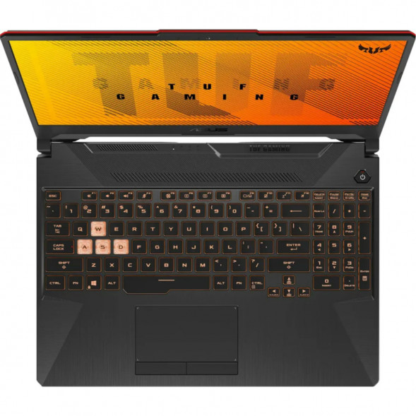 Ноутбук ASUS TUF Gaming A15 FA506NCG-HN330 (15.6&amp;quot;, IPS, AMD Ryzen 7 8845HS 3.8ГГц, 8-ядерный, 16ГБ DDR5, 512ГБ SSD, NVIDIA GeForce RTX 3050 - 4 ГБ, без ОС), черный в Якутске