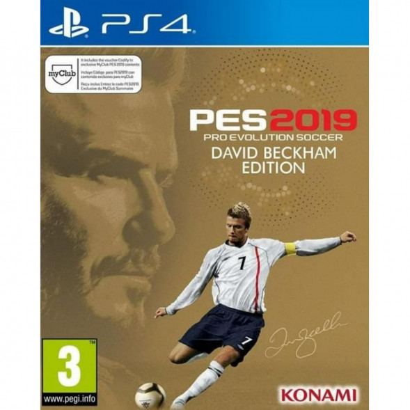 Игра PES 2019: Pro Evolution Soccer. David Beckham Edition [PS4, русские субтитры] в Якутске