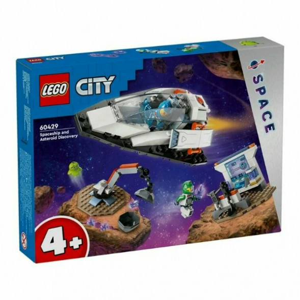 Конструктор LEGO City 60429 Открытие космического корабля и астероида в Якутске
