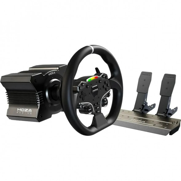 Игровой руль MOZA R5 Bundle (R5 Base, ES Wheel, SR-P Lite double Pedals，R5 Table Clamp) RS20 в Якутске