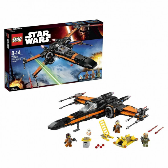 Конструктор LEGO Star Wars 75102 Истребитель По (Poe&amp;#039;s X-Wing Fighter) в Якутске