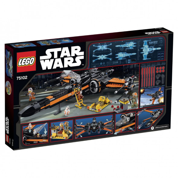 Конструктор LEGO Star Wars 75102 Истребитель По (Poe&amp;#039;s X-Wing Fighter) в Якутске
