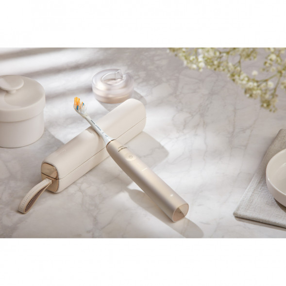 Звуковая зубная щетка Philips Sonicare 9900 Prestige HX9992, золотистое шампанское в Якутске