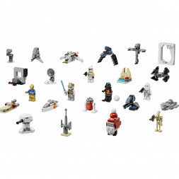 Конструктор LEGO Star Wars 75340 Новогодний календарь