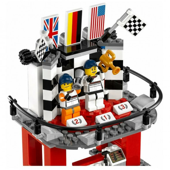 Конструктор LEGO Speed Champions 75912 Финишная линия гонки Porsche 911 GT в Якутске