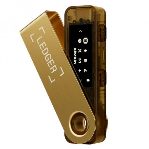 Криптокошелек Ledger Nano S Plus 1 шт., золотой в Якутске