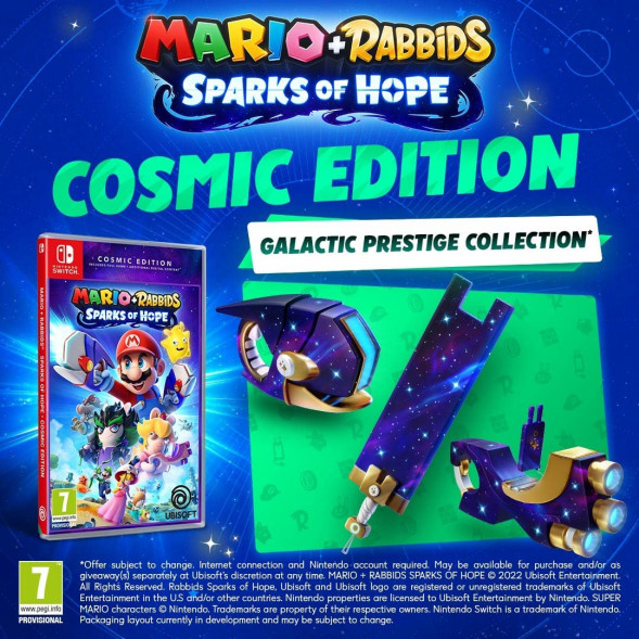 Игра Mario + Rabbids: Sparks of Hope. Cosmic Edition [Nintendo Switch, русские субтитры] в Якутске
