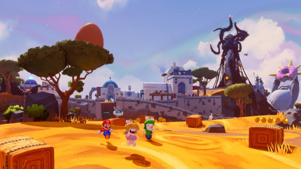 Игра Mario + Rabbids: Sparks of Hope. Cosmic Edition [Nintendo Switch, русские субтитры] в Якутске