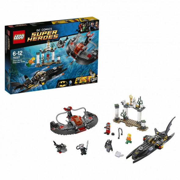Конструктор LEGO Super Heroes 76027 Глубоководная атака Черного Манта в Якутске