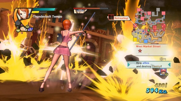 Игра One Piece Pirate Warriors 3 [PS4, английская версия] в Якутске