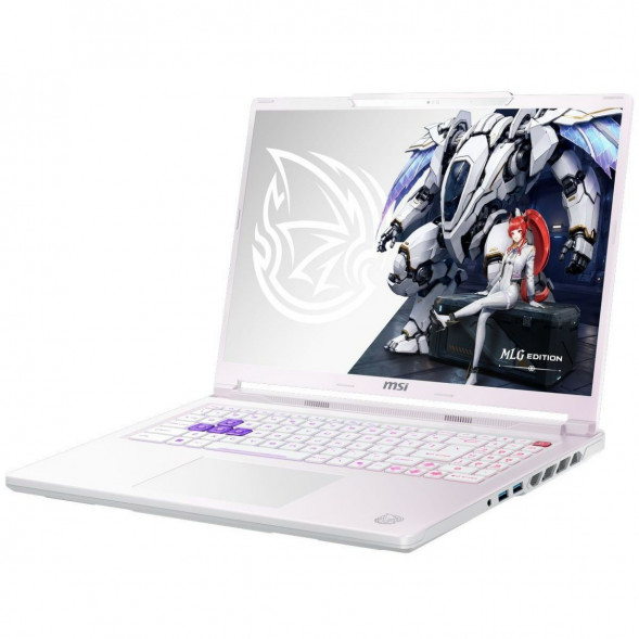 Ноутбук MSI Crosshair A16 HX MLG Edition E8WGXK-089XRUY (16&amp;quot;, IPS, AMD Ryzen 9 8940HX 2.4ГГц, 16 ядер, 16ГБ DDR5, 1ТБ SSD, NVIDIA GeForce RTX 5070 - 12 ГБ, без ОС), белый в Якутске
