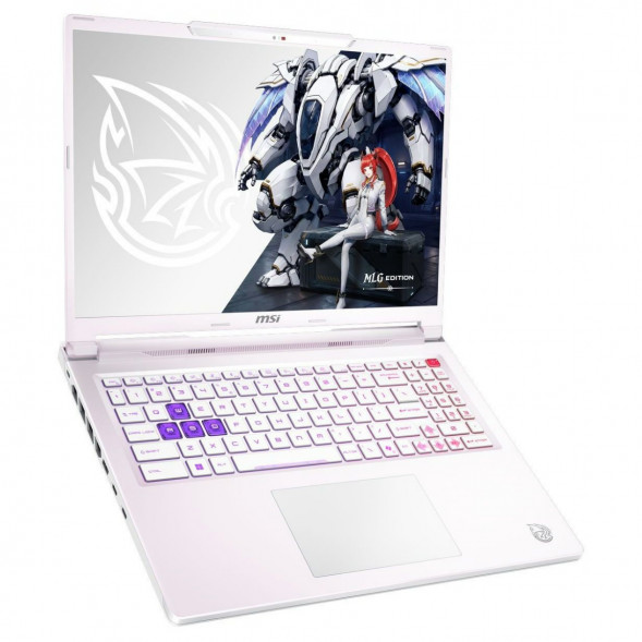 Ноутбук MSI Crosshair A16 HX MLG Edition E8WGXK-089XRUY (16&amp;quot;, IPS, AMD Ryzen 9 8940HX 2.4ГГц, 16 ядер, 16ГБ DDR5, 1ТБ SSD, NVIDIA GeForce RTX 5070 - 12 ГБ, без ОС), белый в Якутске