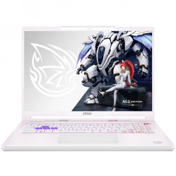 Ноутбук MSI Crosshair A16 HX MLG Edition E8WGXK-089XRUY (16&amp;quot;, IPS, AMD Ryzen 9 8940HX 2.4ГГц, 16 ядер, 16ГБ DDR5, 1ТБ SSD, NVIDIA GeForce RTX 5070 - 12 ГБ, без ОС), белый в Якутске