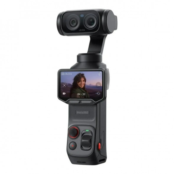 Экшн-камера Insta360 Luna Ultra Fill Light Bundle, Cosmic Black в Якутске
