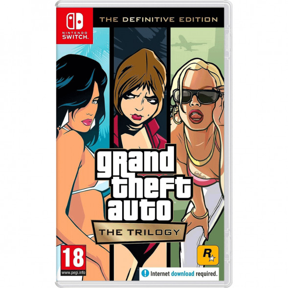 Grand Theft Auto: The Trilogy - The Definitive Edition [Nintendo Switch, русские субтитры] в Якутске