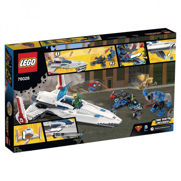 Конструктор LEGO Super Heroes 76028 Вторжение Дарксайда в Якутске