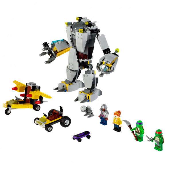 Конструктор LEGO Teenage Mutant Ninja Turtle 79105 Нападение робота Бакстера в Якутске