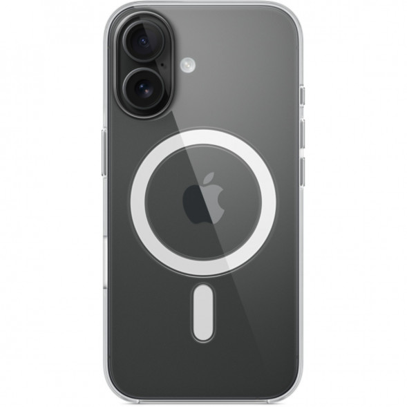 Чехол Apple Clear Case with MagSafe для iPhone 16, прозрачный (MA6A4ZM/A) в Якутске