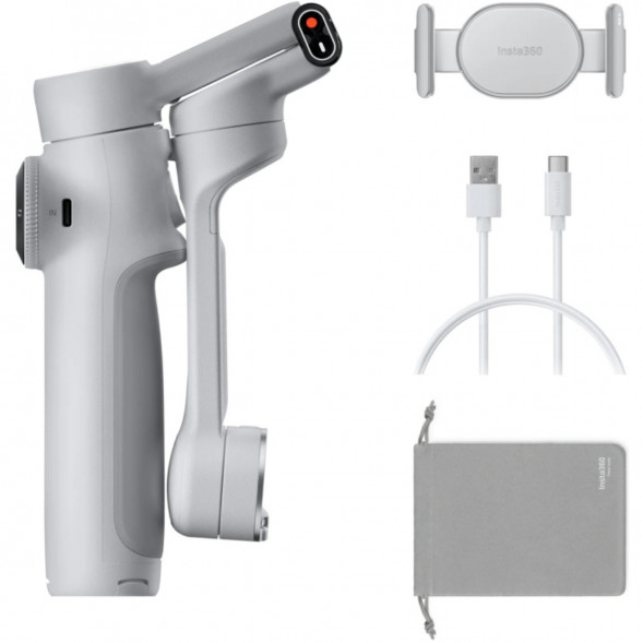 Cтабилизатор Insta360 Flow 2 Standard Bundle, Stone Gray в Якутске