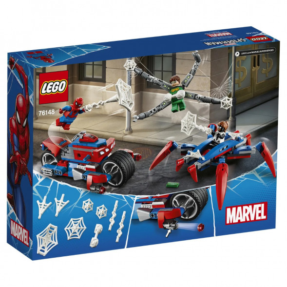 Конструктор LEGO Super Heroes 76148 Человек-паук против Доктора Осьминога в Якутске