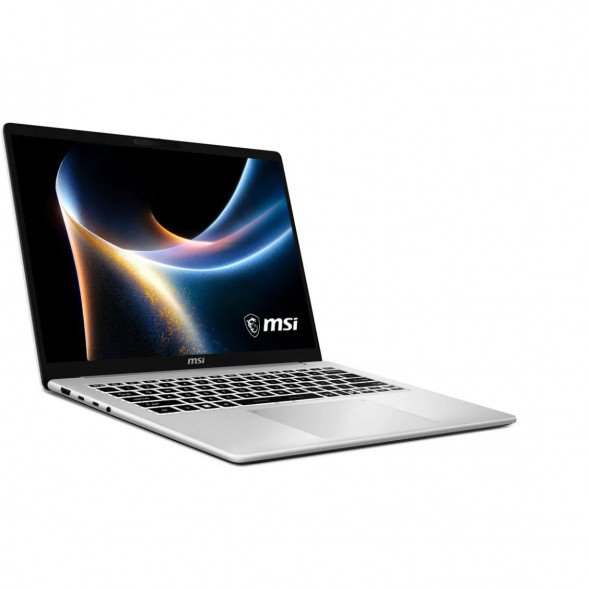 Ноутбук MSI Modern 14S AI+ G3MG-010XRU (14&amp;quot;, OLED, Intel Core Ultra 7 355 2.3ГГц, 8 ядер, 16ГБ DDR5, 512ГБ SSD, Intel Graphics, без ОС), серебристый в Якутске