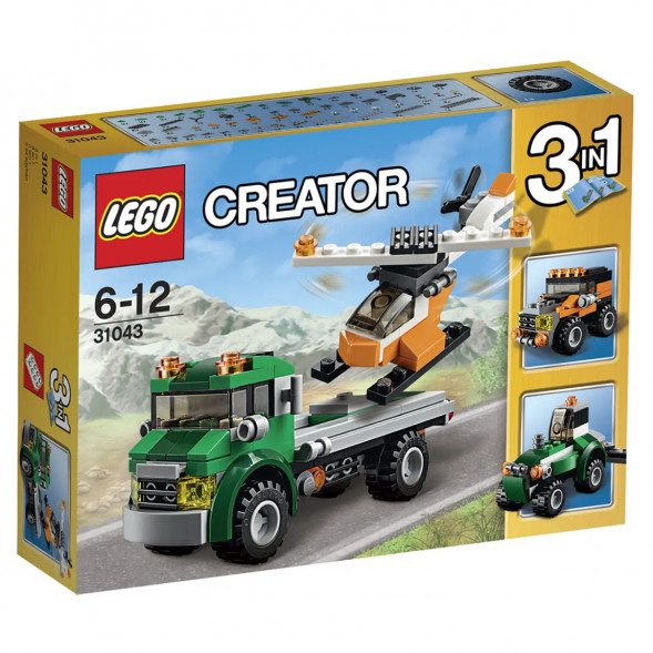 Конструктор LEGO Creator 31043 Перевозчик вертолета в Якутске