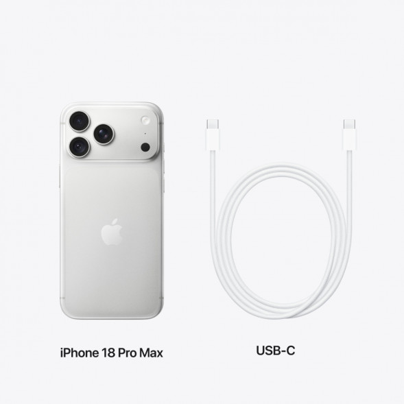 Смартфон Apple iPhone 18 Pro Max 256GB (eSIM), Silver в Якутске
