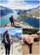 Треккинговая палка Naturehike 135 см, 1 шт., белый/красный в Якутске